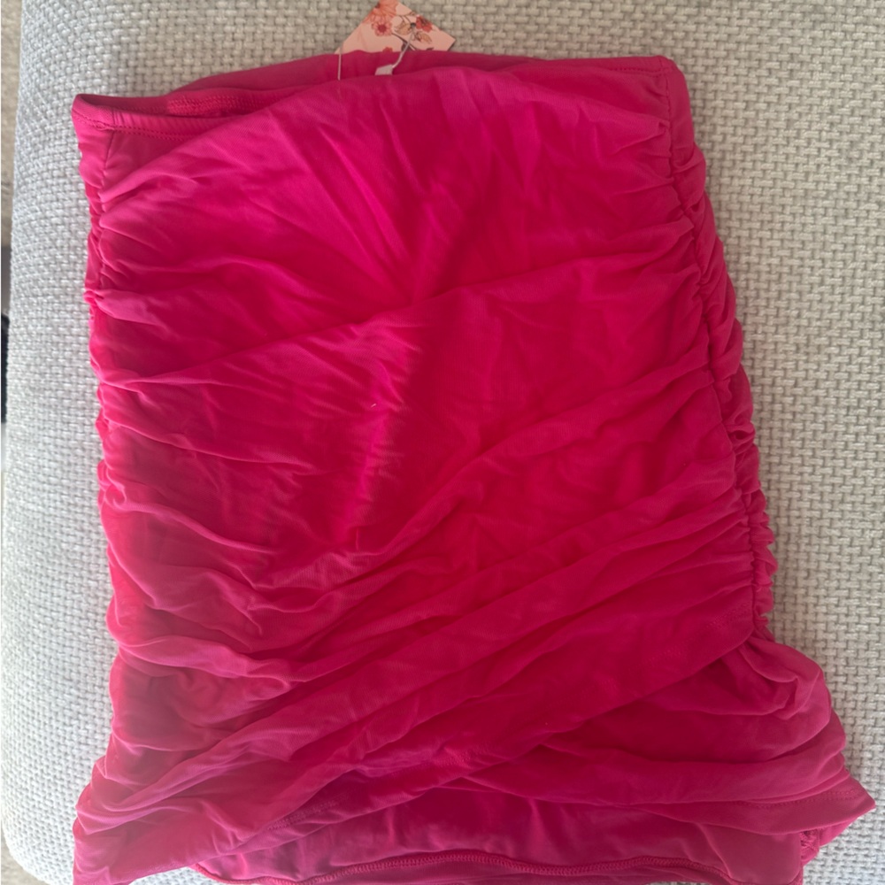 Vibrant Pink Skirt